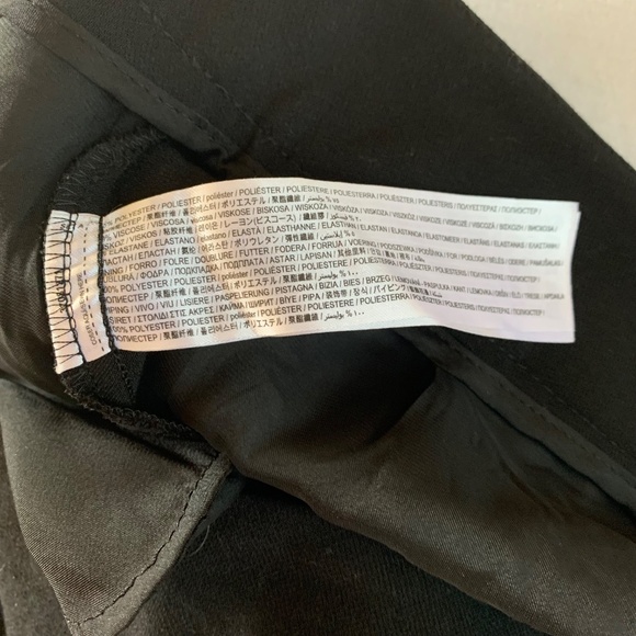 MNG Black Trousers Pants - Women's US Size 6, New with Tags - Picture 6 of 12